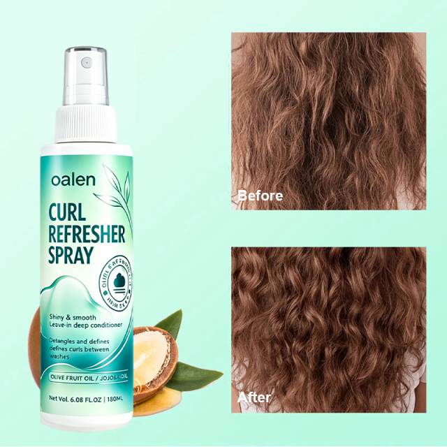 Luxfume Private Label Natural Wave Hair Styling Set Nourishing Anti-Frizz Curly Hair Shampoo and Styling Cream Kit for Curl,oalen cosmetics