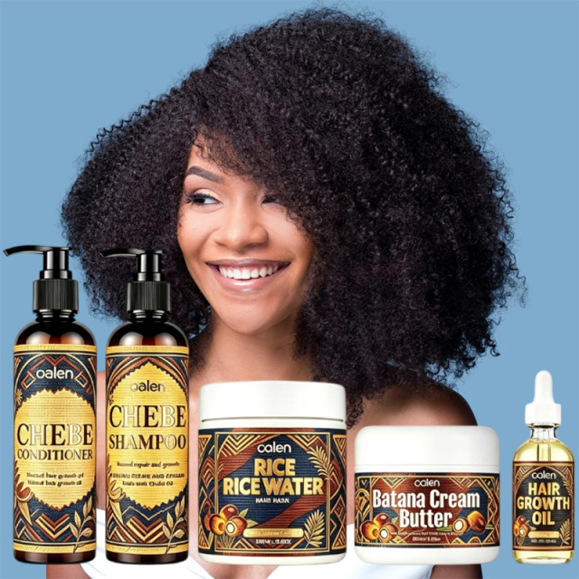 Luxfume Private Label Complete Chebe and Batana Oil Hair Care Set for Curly Hair Repair Dry Broken Over Processed Hair Growth,MY SHOP