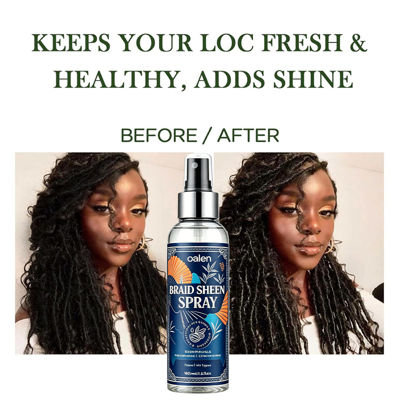Luxfume Private Label Braids Set Hair Scalp Fertilizer Braid Sheen Spray Hair Growth Braid Gel Edge Control for Box Braids,MY SHOP
