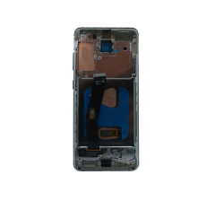 Refurbished Replacement OLED Screen With Frame for Samsung Galaxy S20 5G - G980/G981 - Cloud Blue