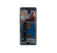Refurbished Replacement OLED Screen With Frame for Samsung Galaxy S20 Ultra - G988 - Cloud White