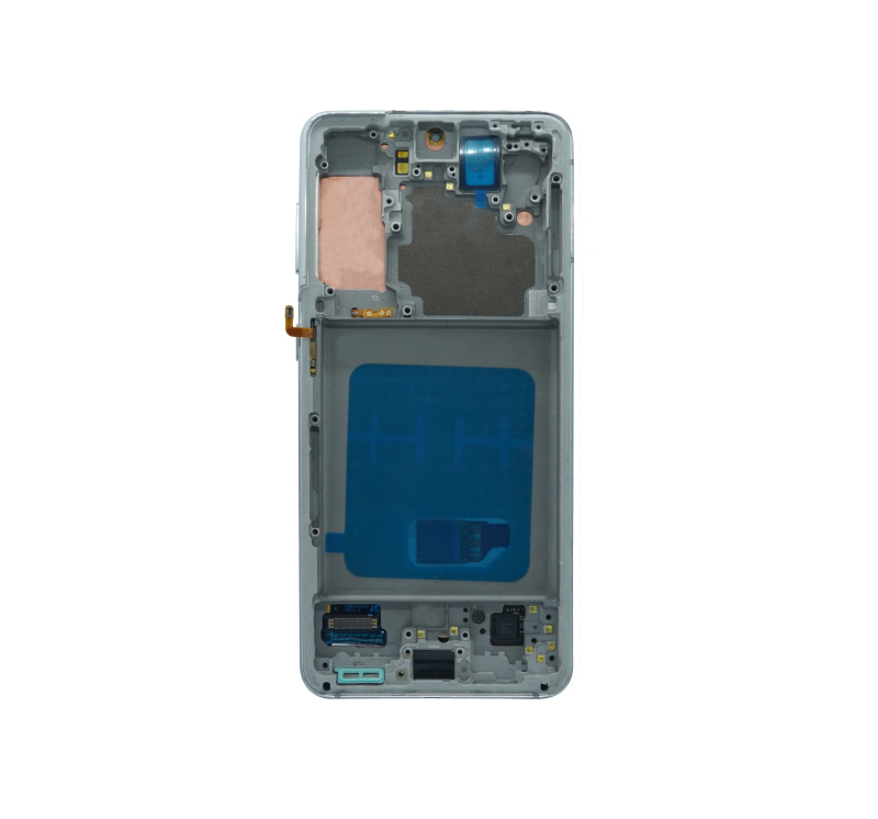 Refurbished Replacement OLED Screen With Frame for Samsung Galaxy S21 - G991 -  Phantom Pink