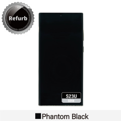 Refurbished Replacement OLED Screen With Frame for Samsung Galaxy S23 Ultra - S918 - Phantom Black