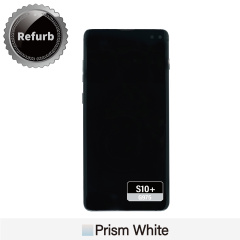 Refurbished Replacement OLED Screen With Frame for Samsung Galaxy S10 Plus - G975F -  Prism White