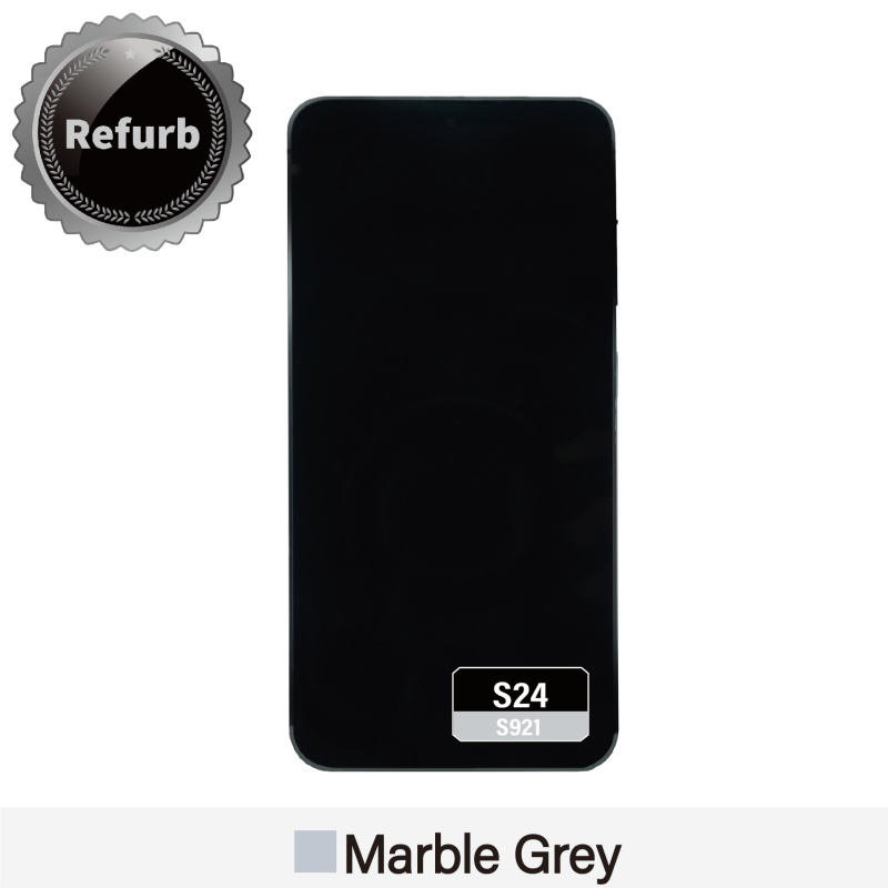 Refurbished Replacement OLED Screen With Frame for Samsung Galaxy S24 - S921 - Marble Grey