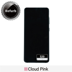 Refurbished Replacement OLED Screen With Frame for Samsung Galaxy S20 5G - G980/G981 - Cloud Pink