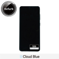 Refurbished Replacement OLED Screen With Frame for Samsung Galaxy S20 5G - G980/G981 - Cloud Blue
