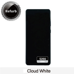 Refurbished Replacement OLED Screen With Frame for Samsung Galaxy S20 Ultra - G988 - Cloud White