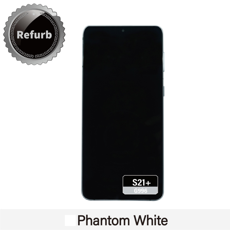 Refurbished Replacement OLED Screen With Frame for Samsung Galaxy S21 Plus - G996 -  Phantom White