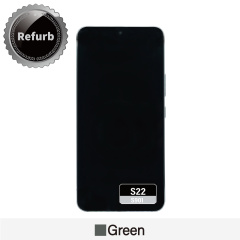 Refurbished Replacement OLED Screen With Frame for Samsung Galaxy S22 - S901 -  Green