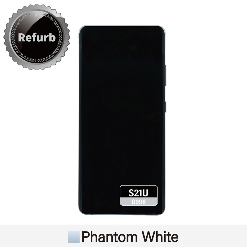 Refurbished Replacement OLED Screen With Frame for Samsung Galaxy S21 Ultra - G998 -  Phantom White
