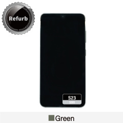 Refurbished Replacement OLED Screen With Frame for Samsung Galaxy S23 - S911 - Green