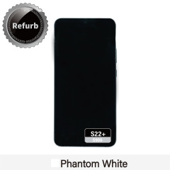 Refurbished Replacement OLED Screen With Frame for Samsung Galaxy S22 Plus - S906 -  Phantom White