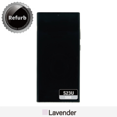 Refurbished Replacement OLED Screen With Frame for Samsung Galaxy S23 Ultra - S918 - Lavender