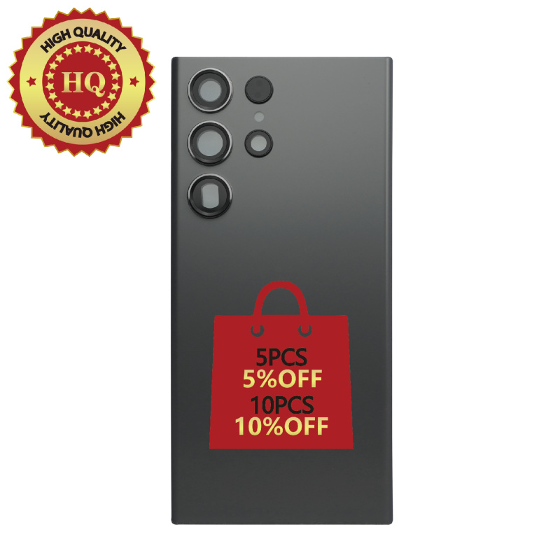 HQ Back Glass Replacement For Samsung Galaxy S23 Ultra - Grey