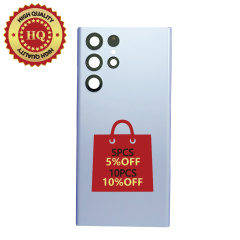 HQ Back Glass Replacement For Samsung Galaxy S22 Ultra - Sky Blue