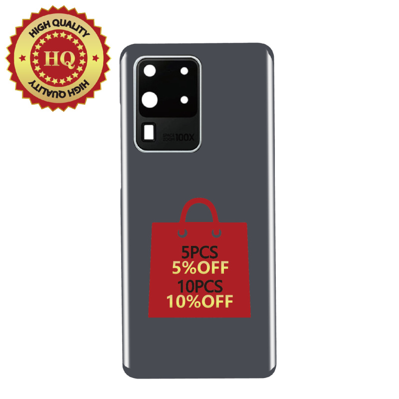 HQ Back Glass Replacement For Samsung Galaxy S20 Ultra - Cosmic Grey