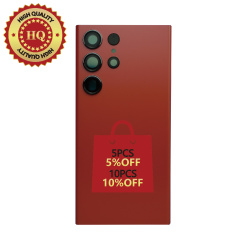 HQ Back Glass Replacement For Samsung Galaxy S23 Ultra - Flemingo Pink