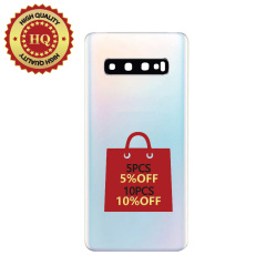 HQ Back Glass Replacement For Samsung Galaxy S10 - Prism White