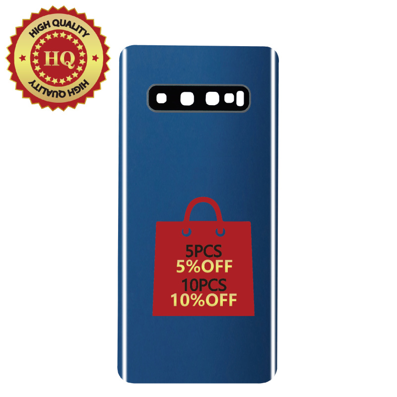 HQ Back Glass Replacement For Samsung Galaxy S10 Plus - Prism Blue