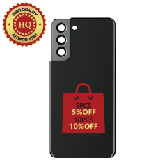 HQ Back Glass Replacement For Samsung Galaxy S21 Plus - Phantom Black
