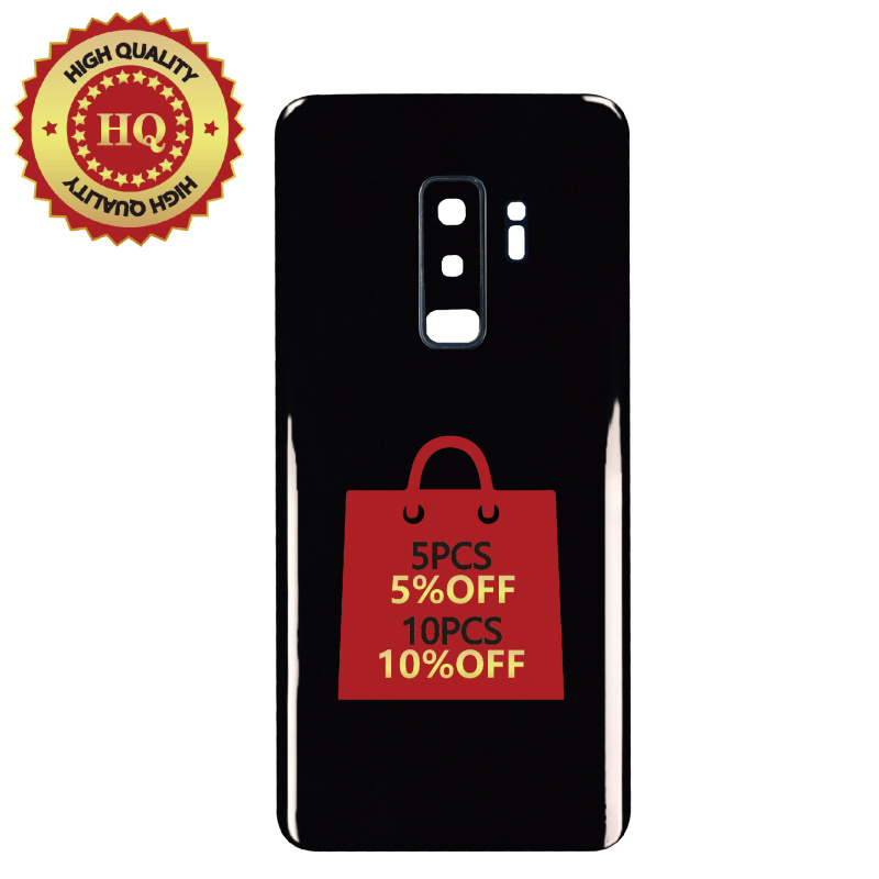 HQ Back Glass Replacement For Samsung Galaxy S9 Plus - Black
