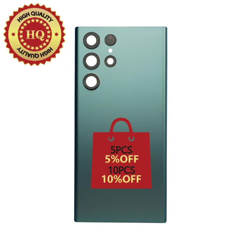 HQ Back Glass Replacement For Samsung Galaxy S22 Ultra - Green