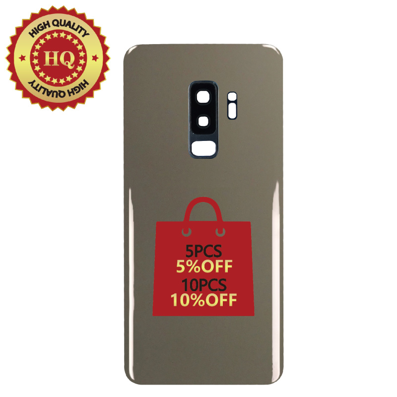 HQ Back Glass Replacement For Samsung Galaxy S9 Plus - Gold