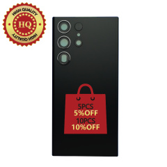 HQ Back Glass Replacement For Samsung Galaxy S23 Ultra - Phantom Black