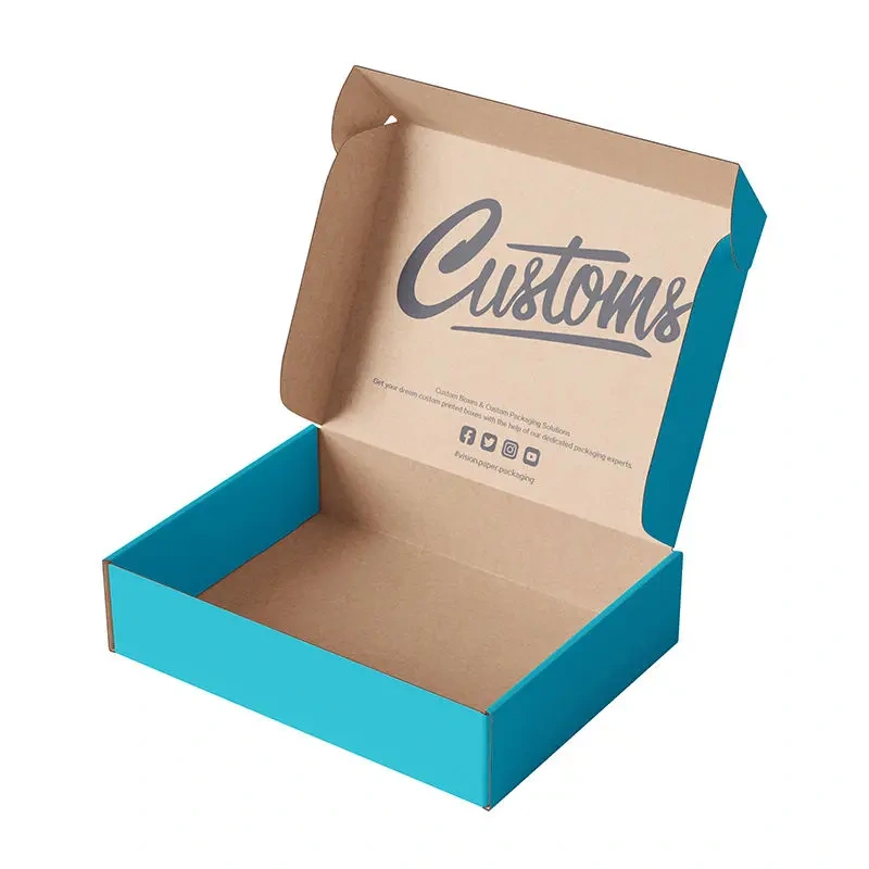 Wholesale Luxury Corrugated Carton Box Custom Printing Corrugated Box Packing