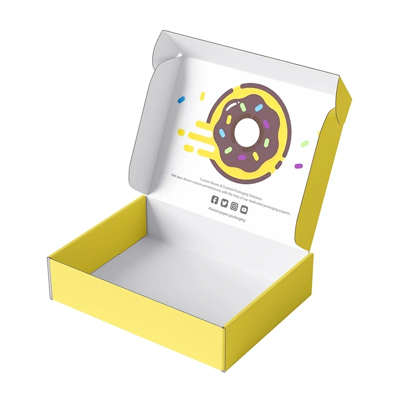 Wholesale Luxury Corrugated Carton Box Custom Printing Corrugated Box Packing