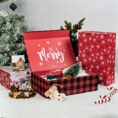 Custom Cardboard Folding Box Packaging Luxury Folding Paper Gift Box For Present