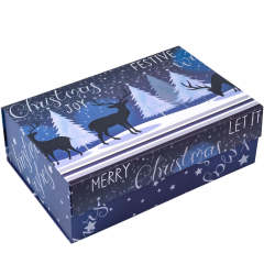 Custom Logo Luxury Paper Magnet Boxes Wholesale Printed Christmas Gift Boxes For Present