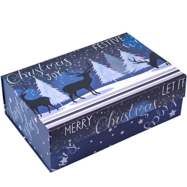 Custom Logo Luxury Paper Magnet Boxes Wholesale Printed Christmas Gift Boxes For Present