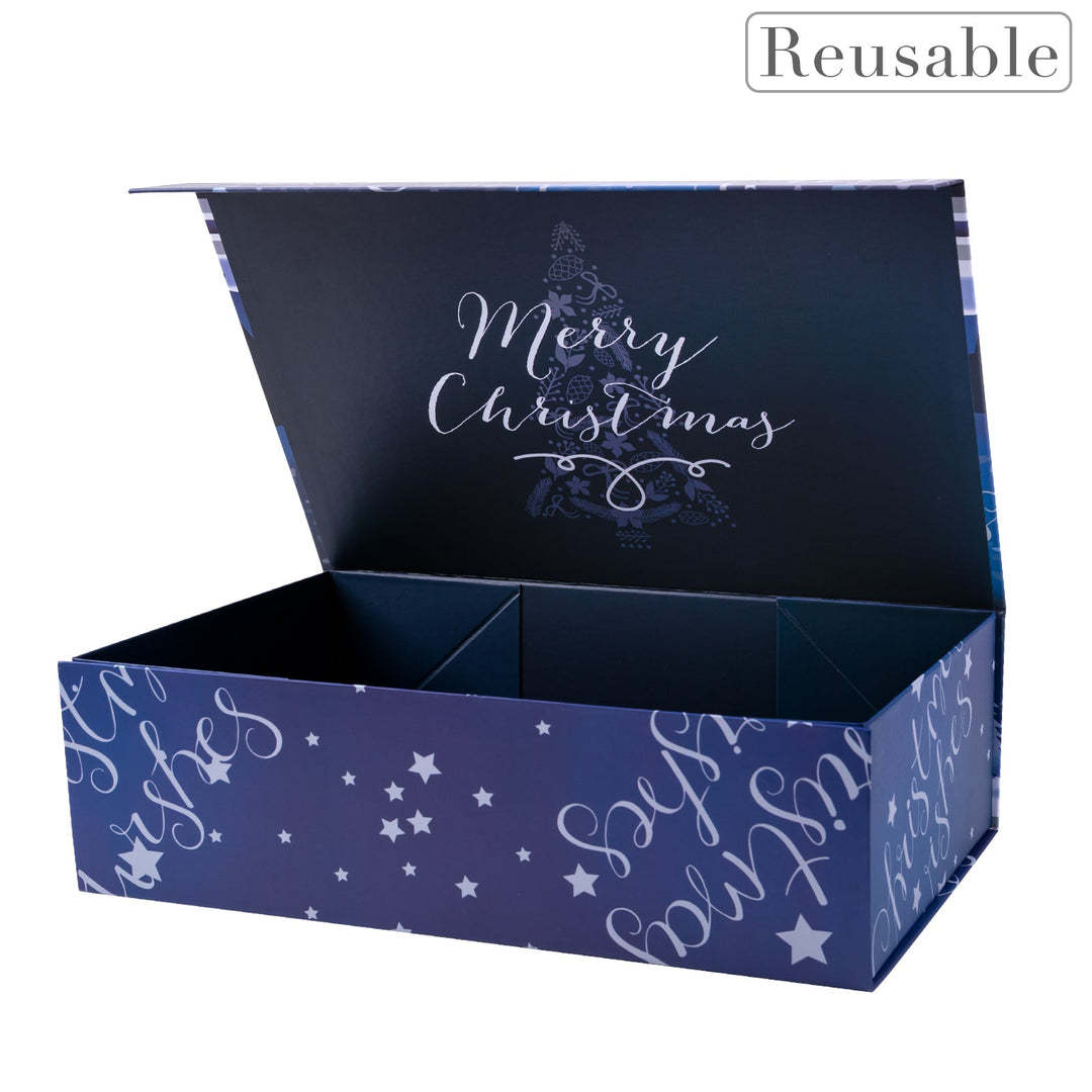 Custom Logo Luxury Paper Magnet Boxes Wholesale Printed Christmas Gift Boxes For Present