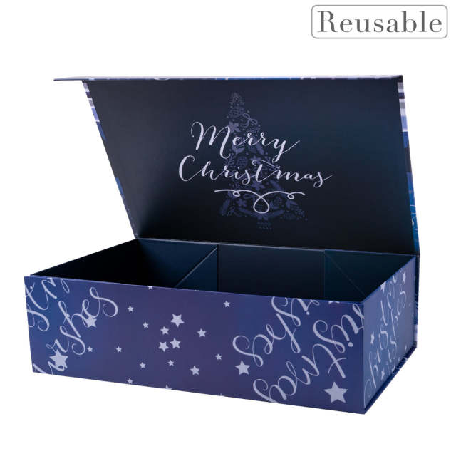 Custom Logo Luxury Paper Magnet Boxes Wholesale Printed Christmas Gift Boxes For Present