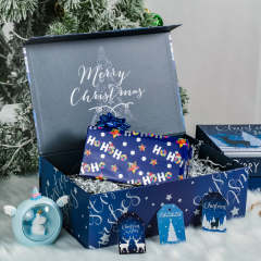 Custom Logo Luxury Paper Magnet Boxes Wholesale Printed Christmas Gift Boxes For Present