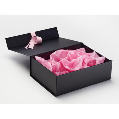 Custom Printing Luxury Rigid Gift Box Wholesale Folding Box With Ribbon Bow