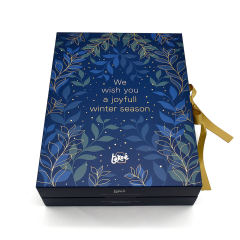Wholesale Chocolate Packaging Box Luxury Cookies Ribbon Cardboard Boxes Chocolate Gift Boxes