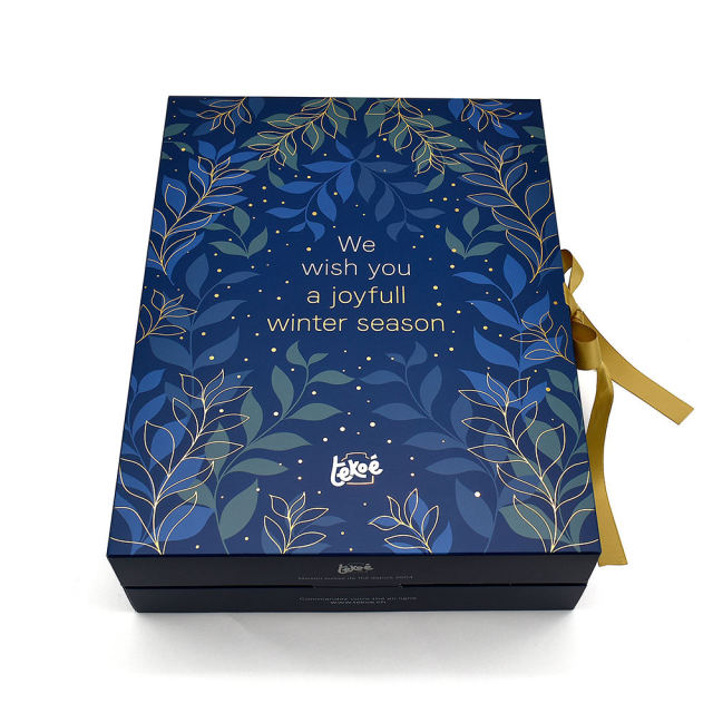 Wholesale Chocolate Packaging Box Luxury Cookies Ribbon Cardboard Boxes Chocolate Gift Boxes