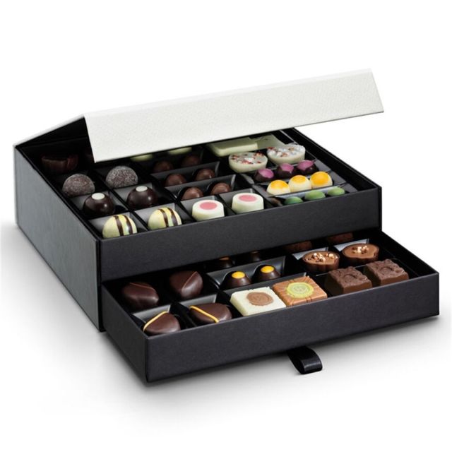Custom Printing Slide Rigid Food Drawer Box Chocolates Pull Out Box Candy Chocolates Packaging Gift Box