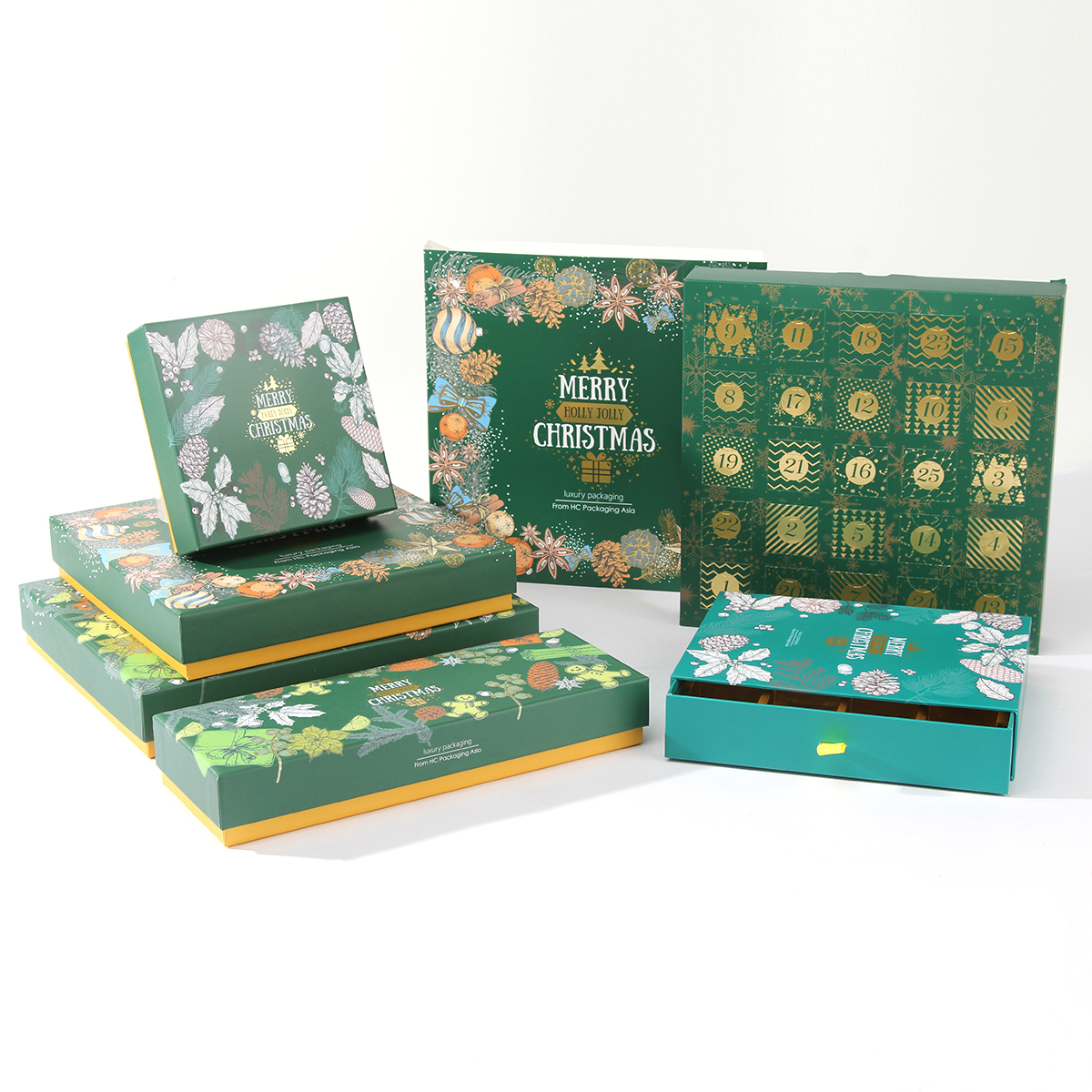 Luxury Private Label Pull Out Box Chocolate Drawer Box Blue Color Packaging Chocolate Gift Boxes