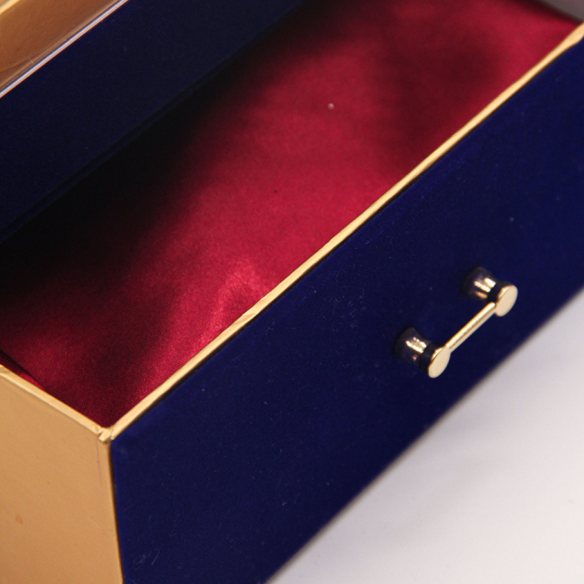 Customizable Clear Plastic Gift Box Recyclable Jewelry Box Drawer Box With Exquisite Ribbon