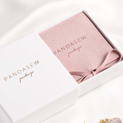 Wholesale Custom Logo Rigid Pull Out Drawer Box Fancy Gift Box With Ribbon