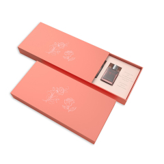 Paper Perfume Bottle Packaging Gift Riged Drawer Box Perfume Custom Logo Pink Perfume Cardboard