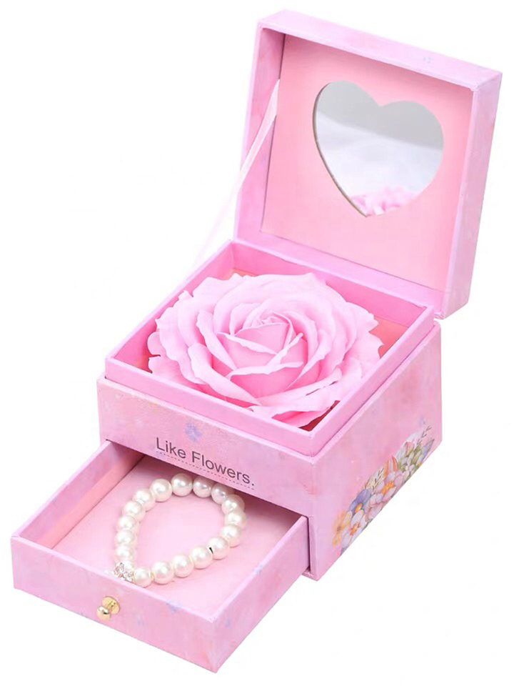 Custom Logo Color Boxes Fancy Luxury Gift Box Razor Birthday Rigid Cardboard Drawer Box
