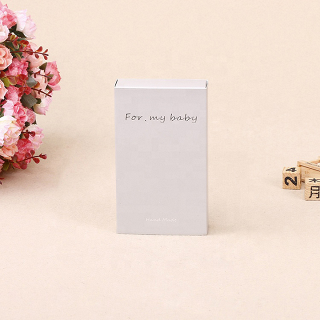 Custom Logo White Drawer Cardboard Jewelry Box Luxury Jewelry Bracelet Packaging Box