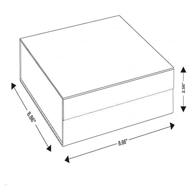 Custom Luxury Packing Folding Gift Box Magnetic Paper Box Packaging With Magnetic Flap Closure
