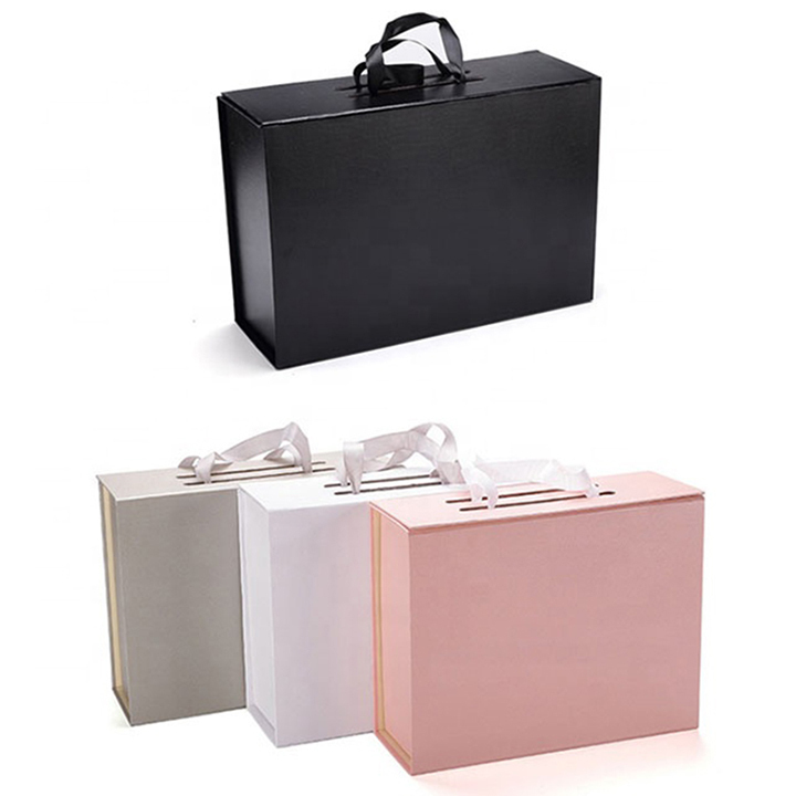 Custom Luxury Packing Folding Gift Box Magnetic Paper Box Packaging With Magnetic Flap Closure