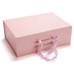 Custom Luxury Packing Folding Gift Box Magnetic Paper Box Packaging With Magnetic Flap Closure